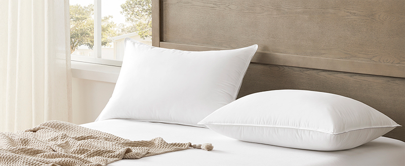 Coussins moelleux de l’hôtel