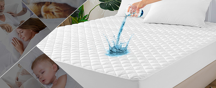 Waterproof Deep Pocket Mattress Protector Waterproof Deep Pocket Mattress Protector
