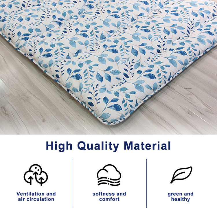 Colchão de chão dobrável japonês Colchão de chão dobrável japonês