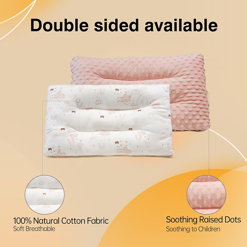 Atmungsaktives Kinderkissen aus Baumwolle 