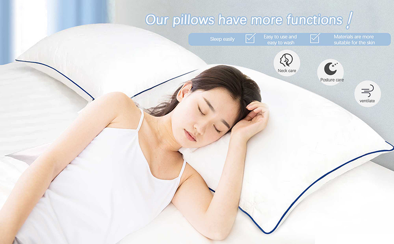 Luxuriöse kühlende Bettkissen