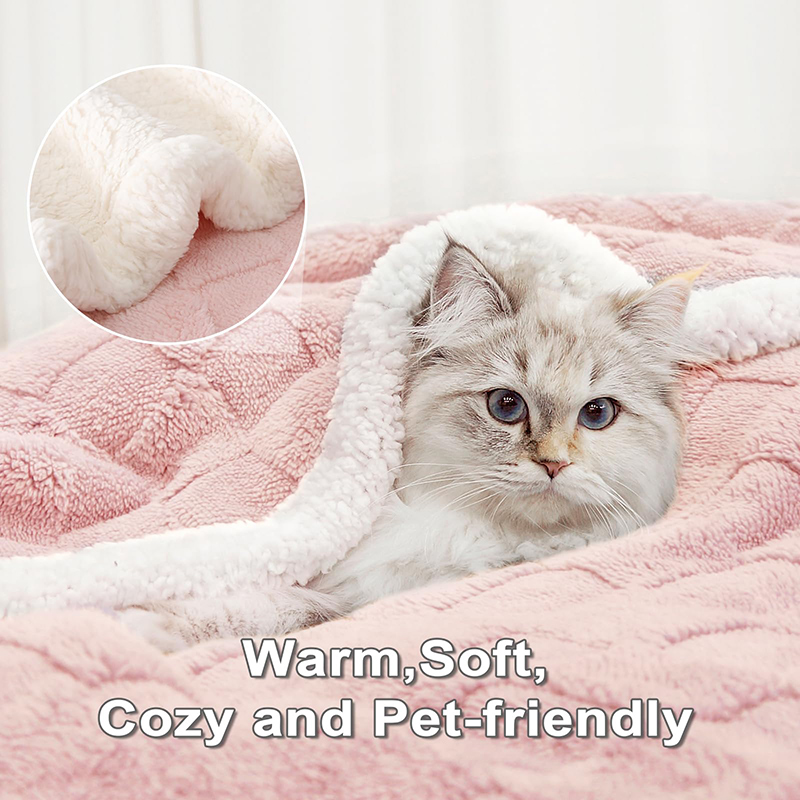 Women Sherpa Throw Blanket