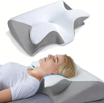 Butterfly Cervical Memory Foam Pillow