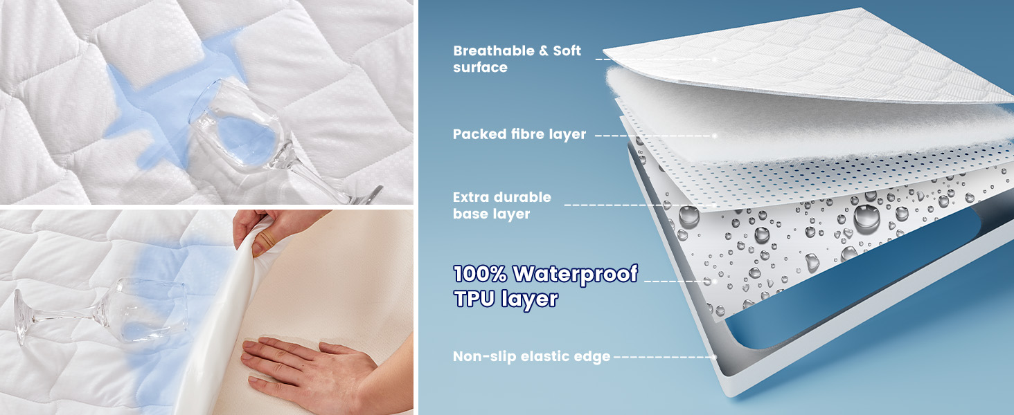 Wasserdichter Matratzenschoner