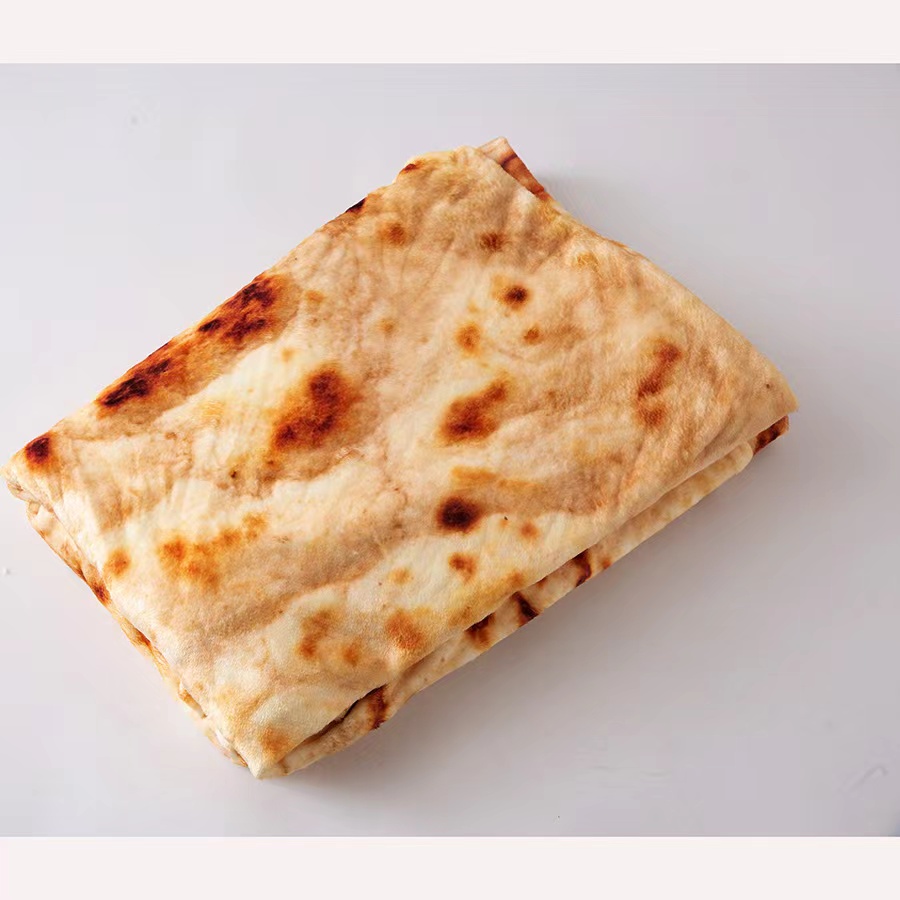 Realistic Indian Roti Flannel Blanket