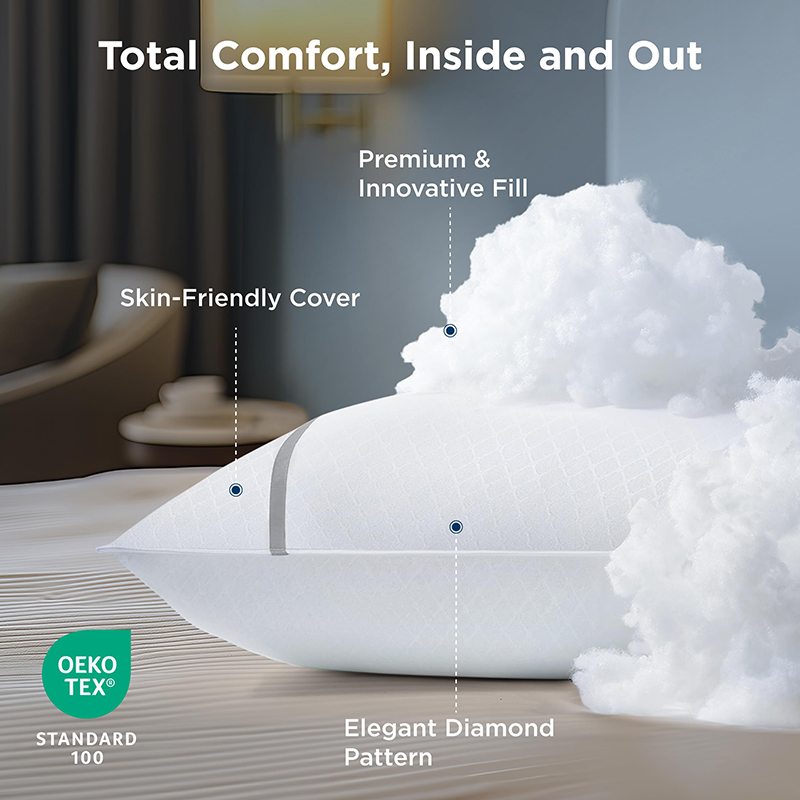 Luxury Hotel Diamond Pillows 