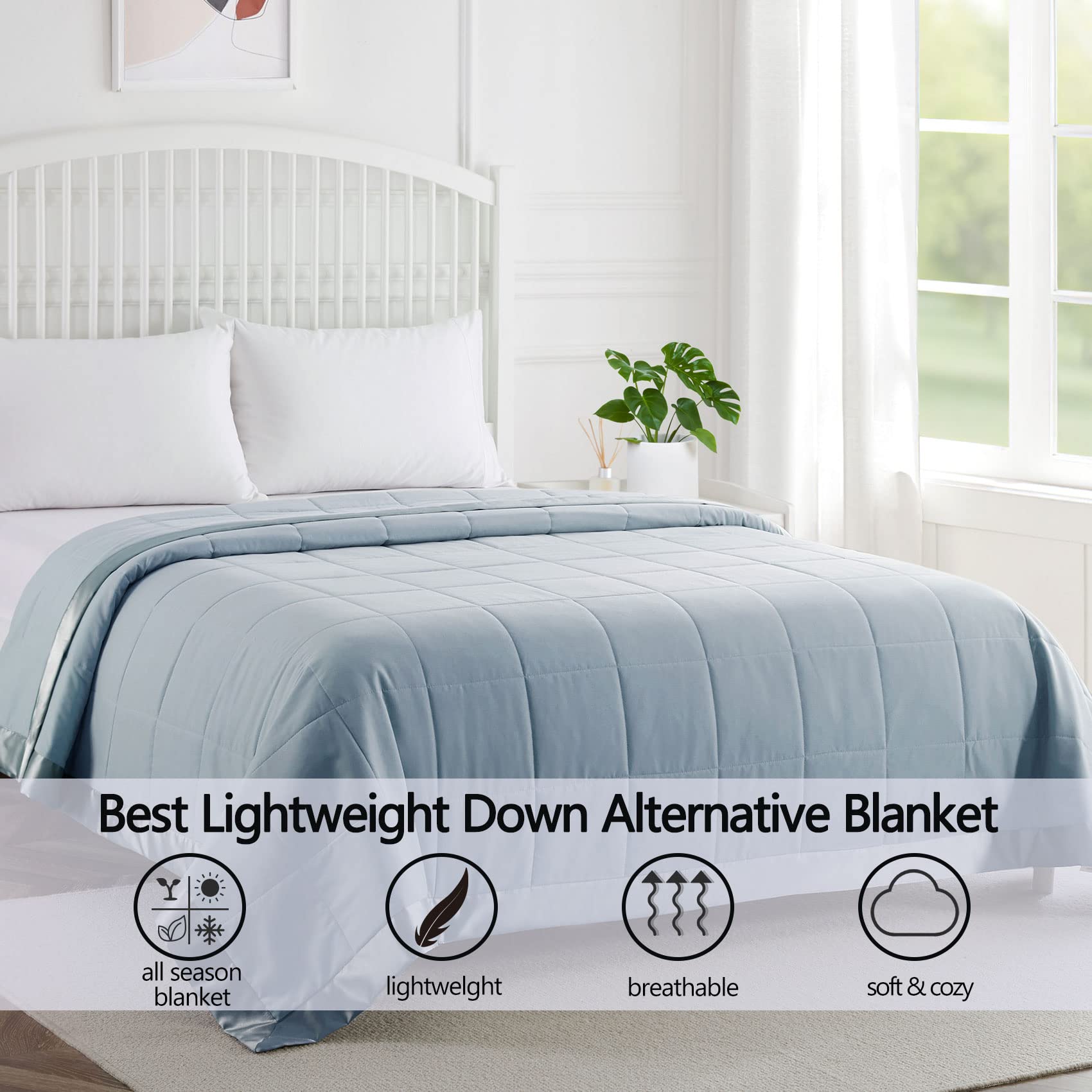 بطانية بديلة من الألياف الدقيقة للأسفل بحجم كينغ بطانية بديلة من الألياف الدقيقة للأسفل بحجم كينغ