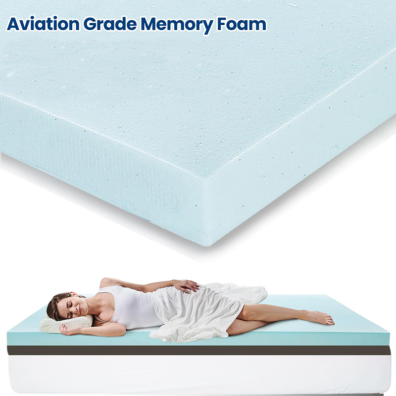 Cooling Memory Foam Mattress Topper