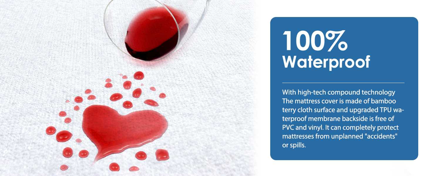 Водонепроницаемый защитный чехол для матраса Водонепроницаемый защитный чехол для матраса