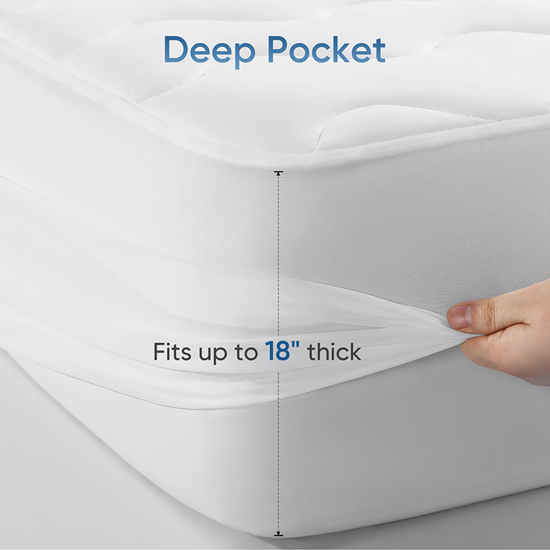 Wasserdichte kühlende Matratzenauflage