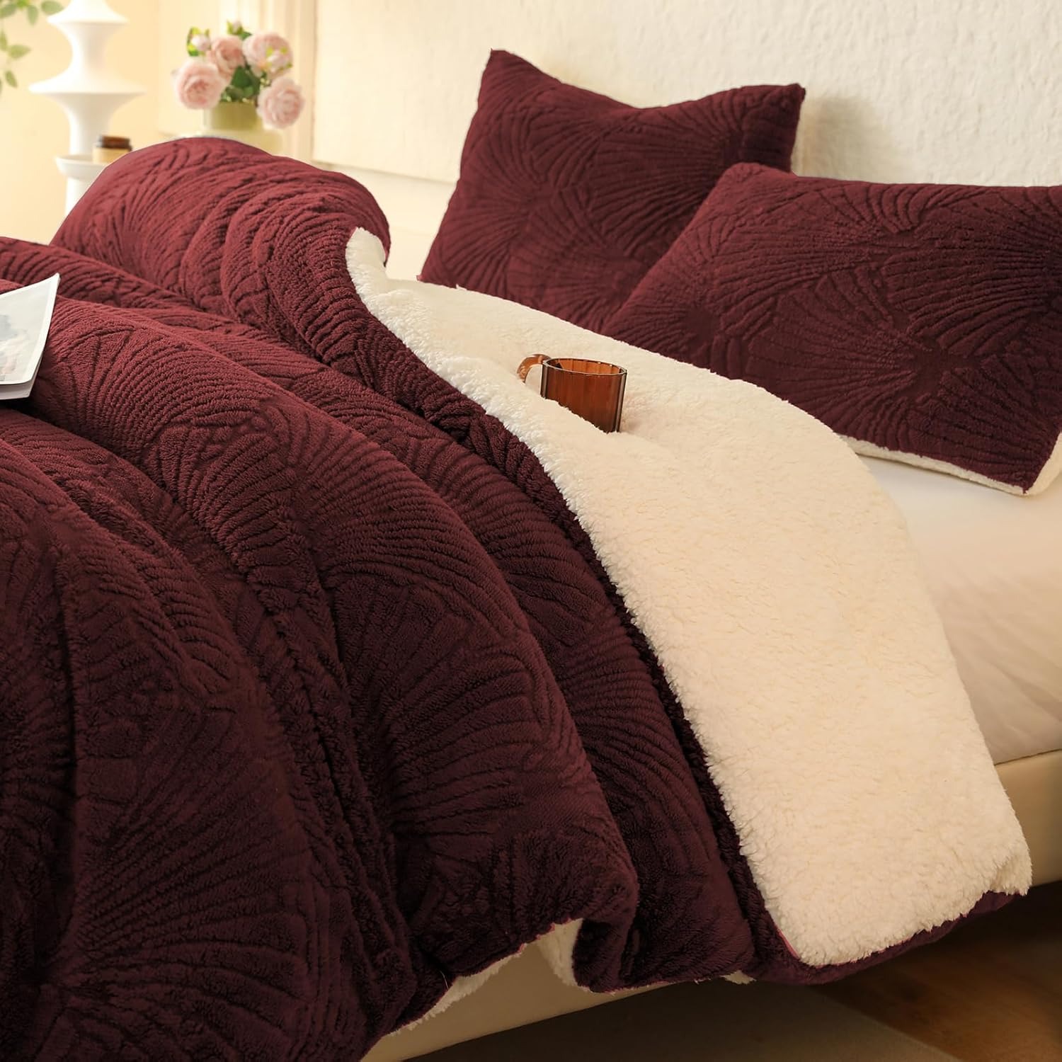 Couverture Sherpa Jacquard Coquillage.jpg