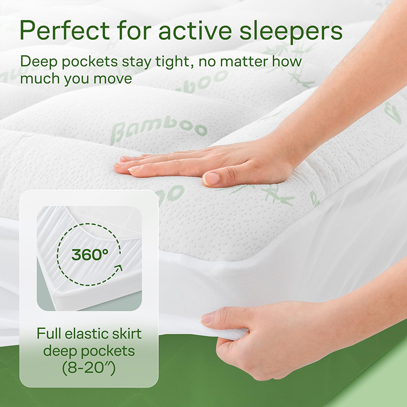 ひんやり竹マットレストッパー