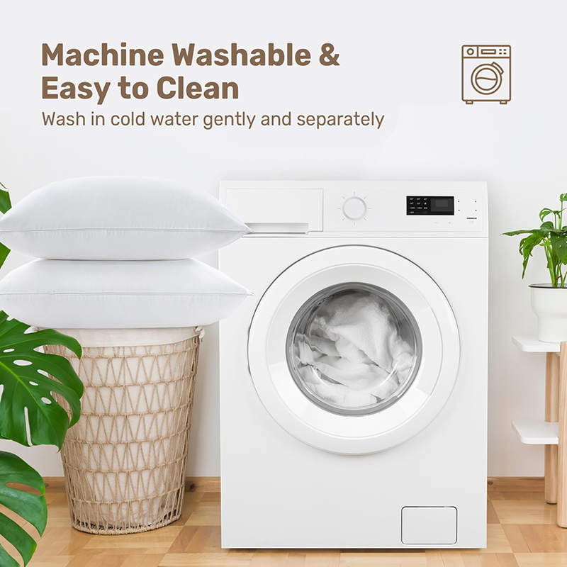 Coussins moelleux de l’hôtel