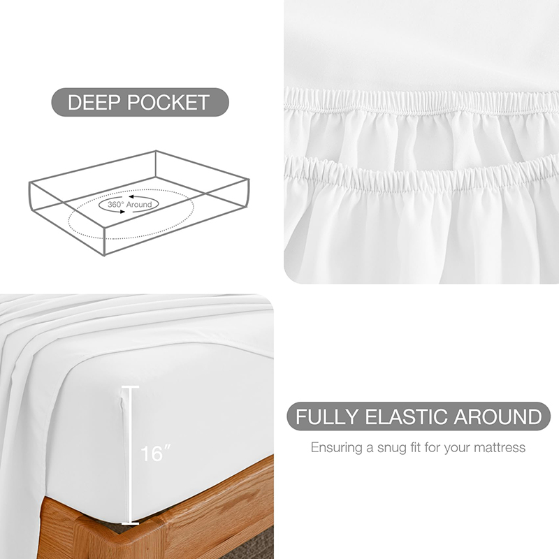 Microfiber Deep Pocket Sheet Set