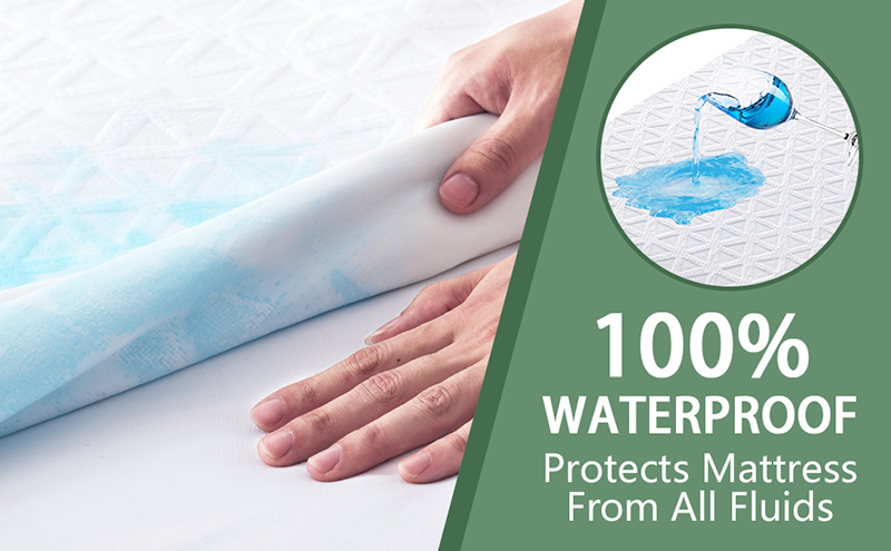 Deep Waterproof Breathable Mattress Protector Deep Waterproof Breathable Mattress Protector