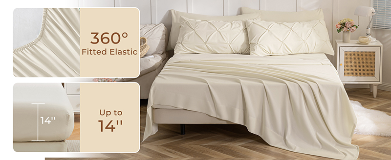 Conjunto de edredão de 7 peças para todas as estações