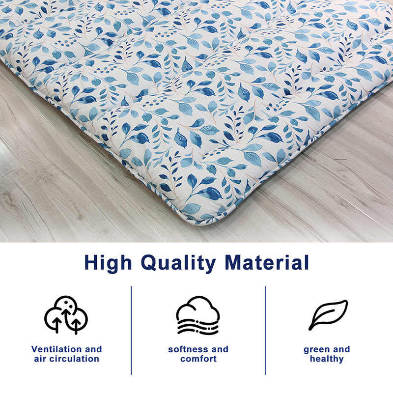 Colchão de chão dobrável japonês