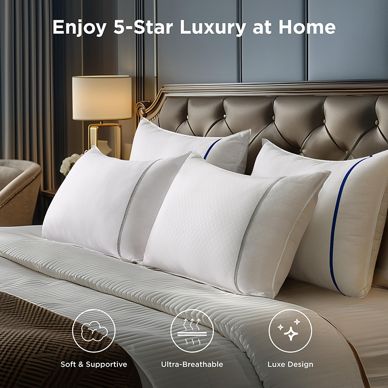 Luxury Hotel Diamond Pillows 