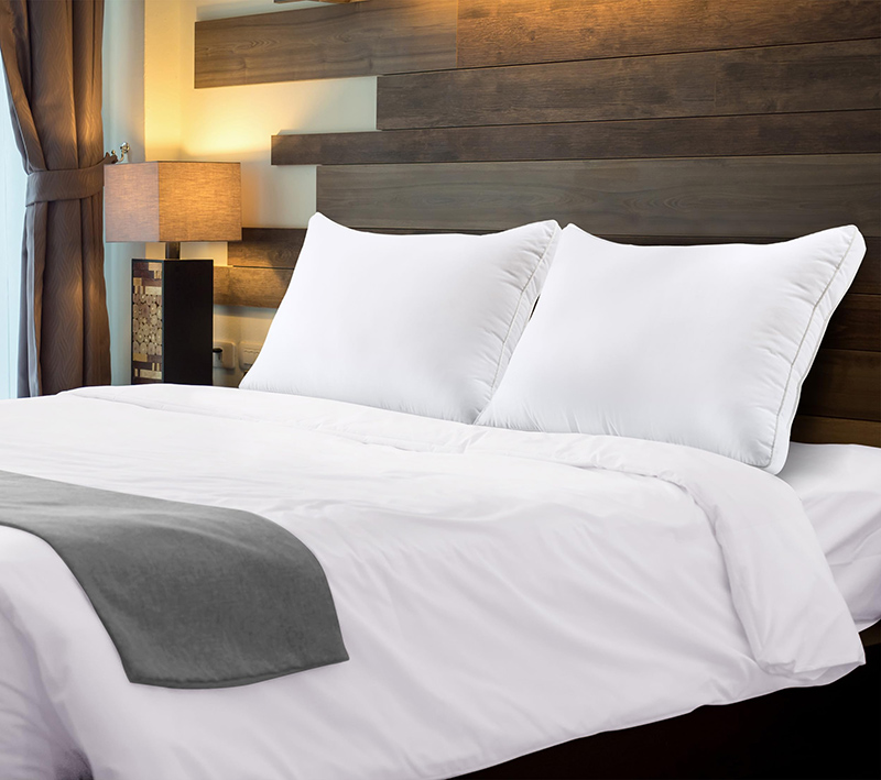 冷却効果のあるホテル品質のマチ付き枕