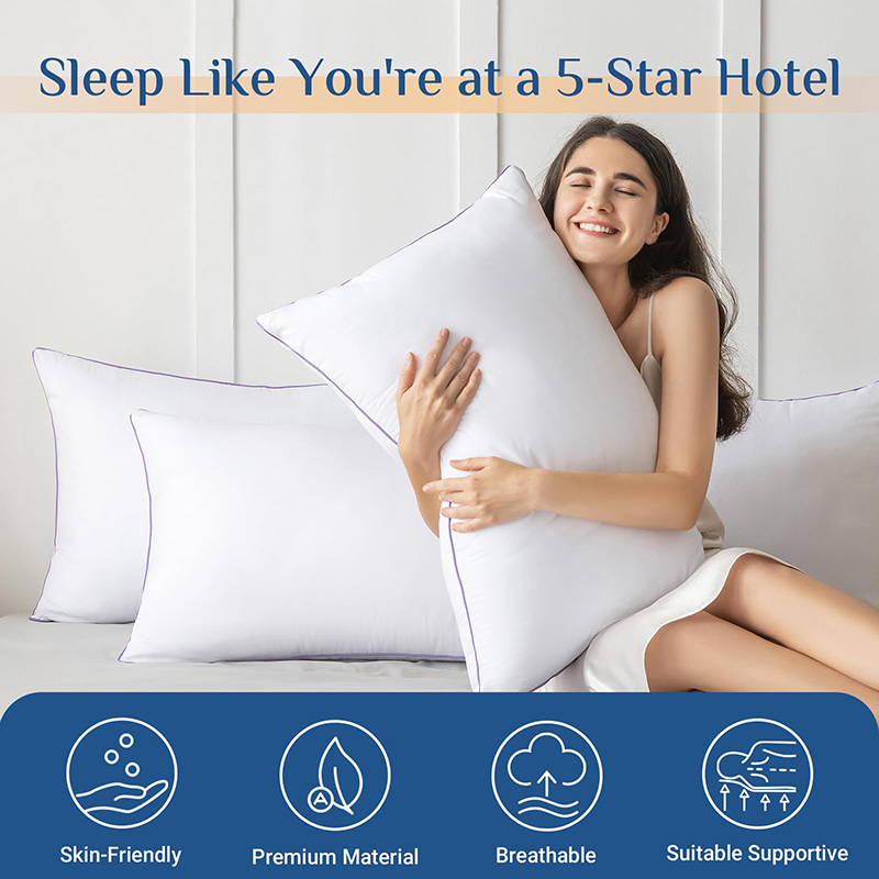 Luxuriöses kühlendes Hotelkissen