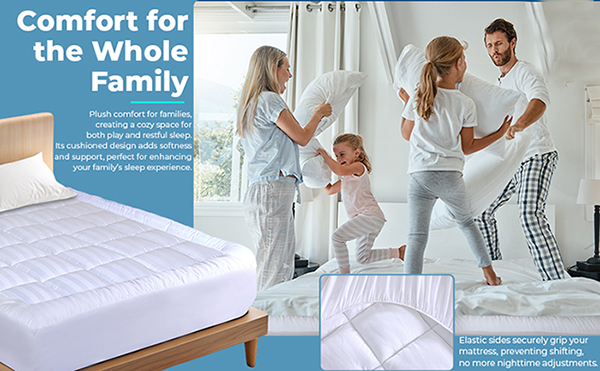 100% Cotton Queen Mattress Topper 100% Cotton Queen Mattress Topper