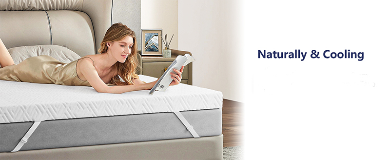 Охлаждающий наматрасник из пены с эффектом памяти Охлаждающий наматрасник из пены с эффектом памяти