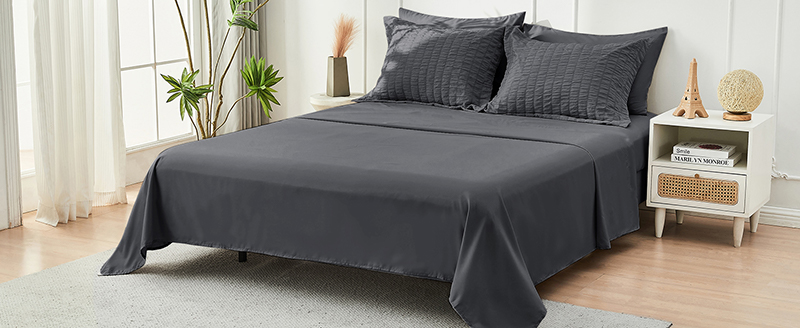 Set copripiumino in seersucker per tutte le stagioni Set copripiumino in seersucker per tutte le stagioni