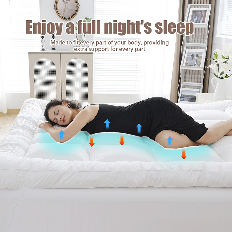 メモリーフォームマットレストッパー