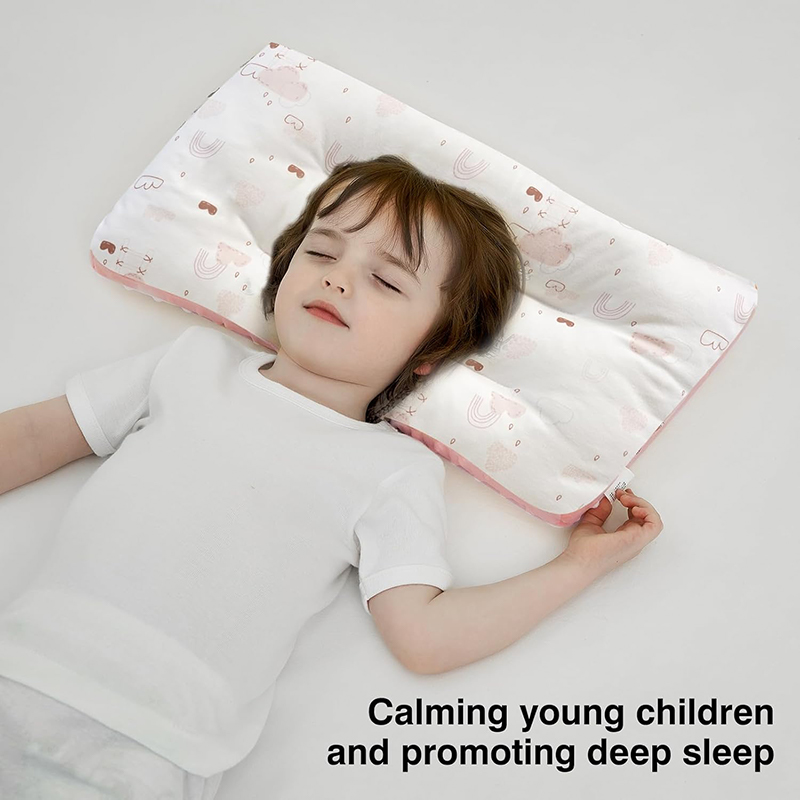 Atmungsaktives Kinderkissen aus Baumwolle 