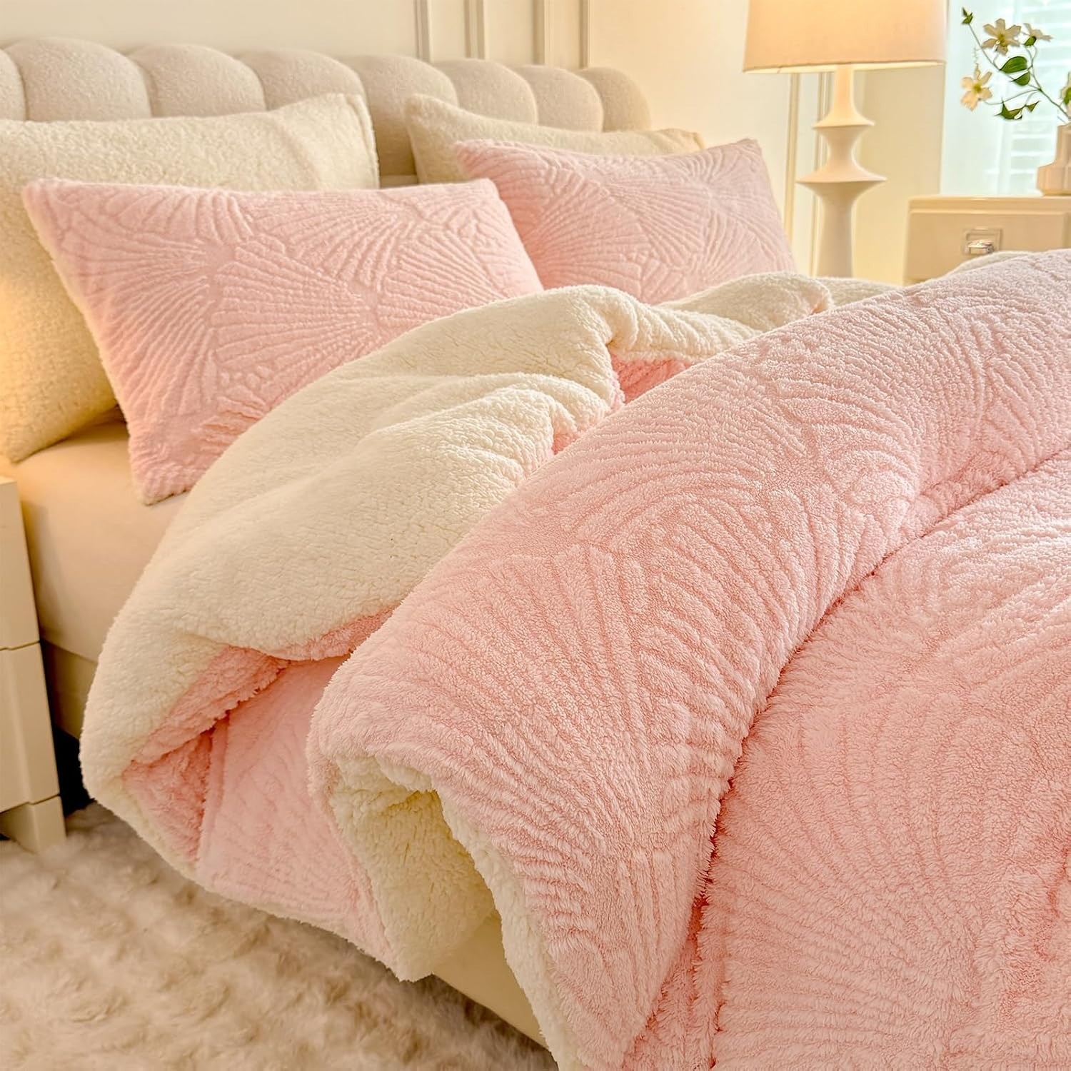 Couverture Sherpa Jacquard Coquillage.jpg