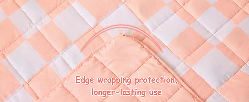 タータンチェック柄加重ブランケット タータンチェック柄加重ブランケット