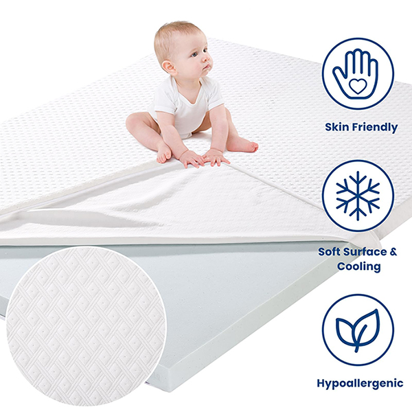 Gel Memory Foam Mattress Topper 