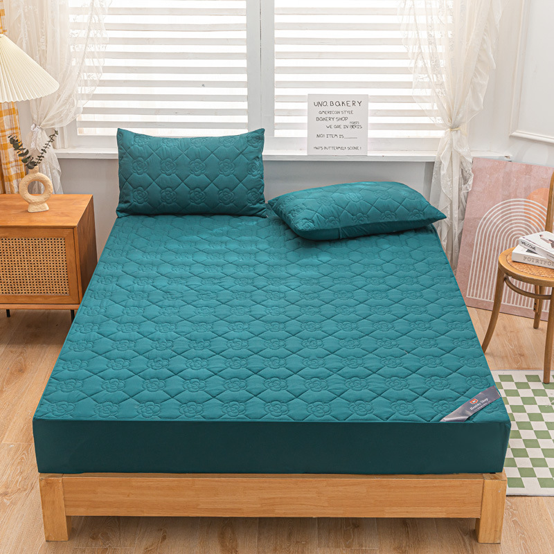 King Simmons Waterproof Quilted Mattress Protector