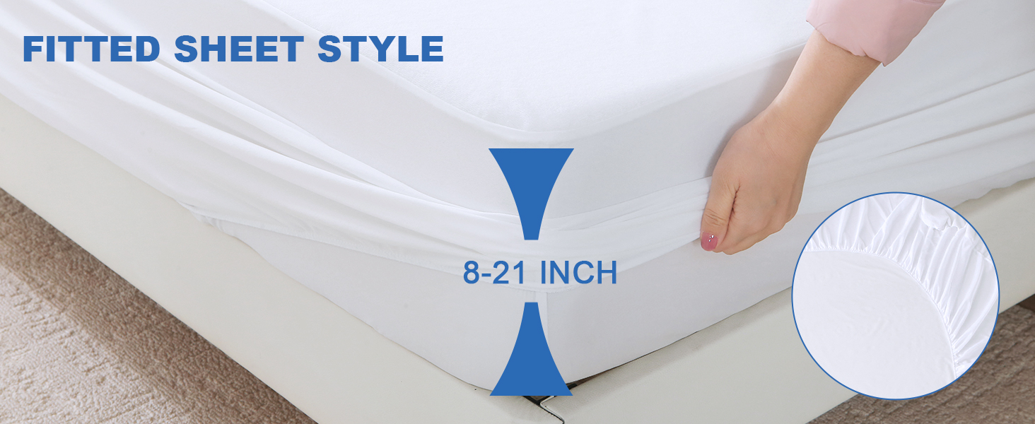 Protector de colchón impermeable Protector de colchón impermeable