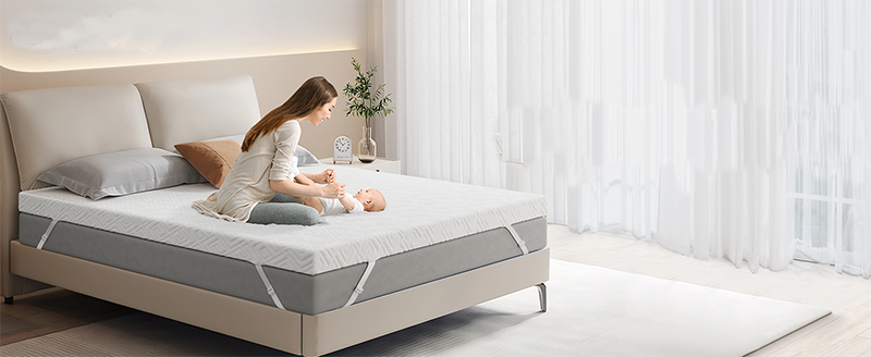 Охлаждающий наматрасник из пены с эффектом памяти Охлаждающий наматрасник из пены с эффектом памяти