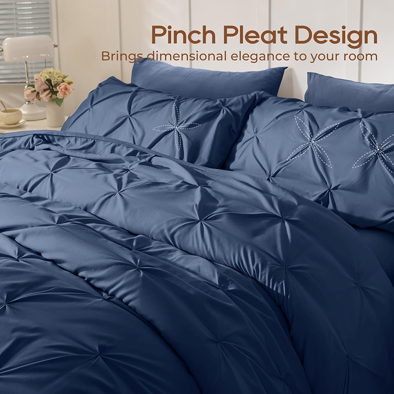 Pintuck Comforter Bedding Set