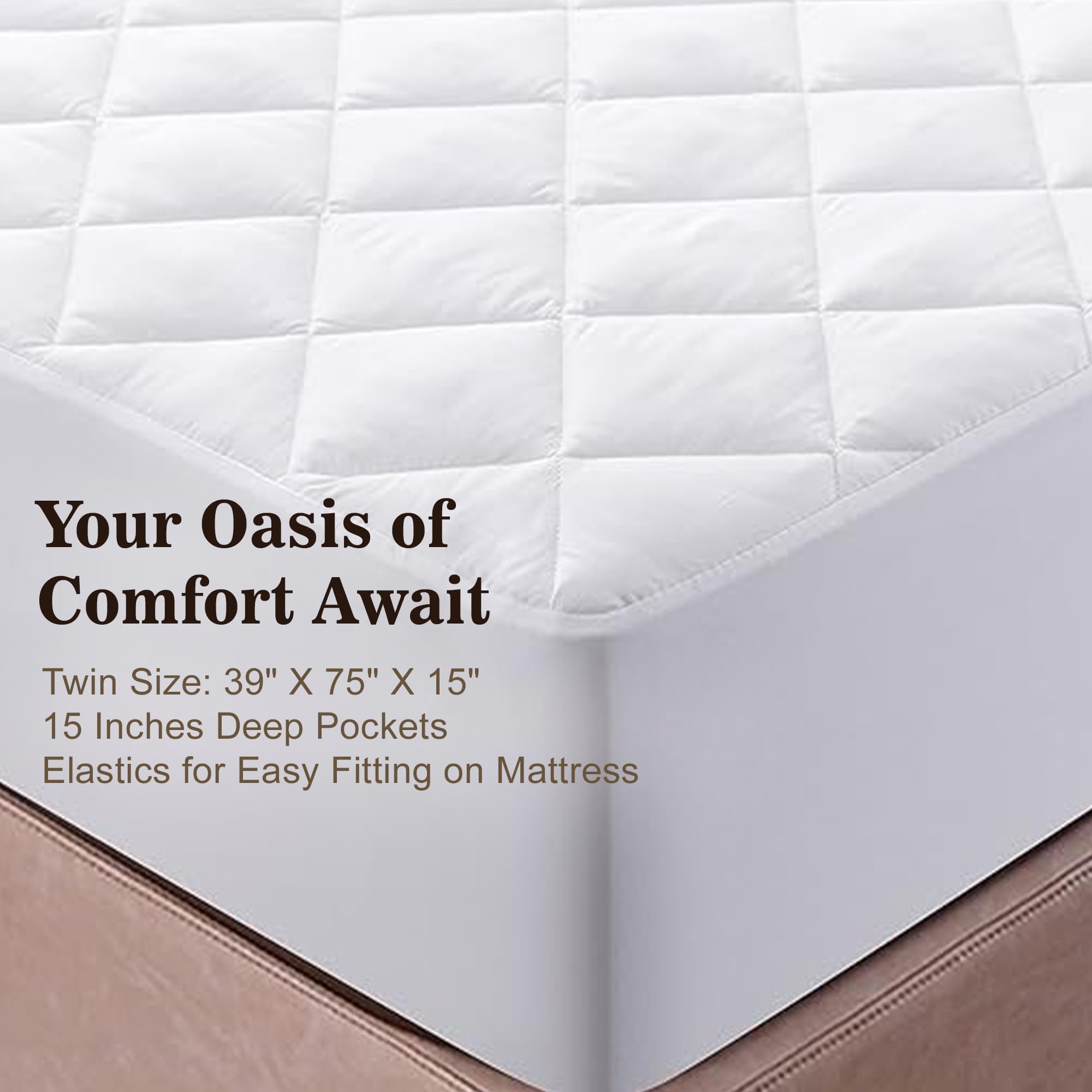 キルティングマットレスプロテクター