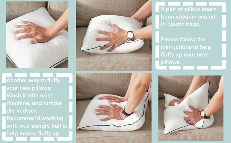 Coussin décoratif carré