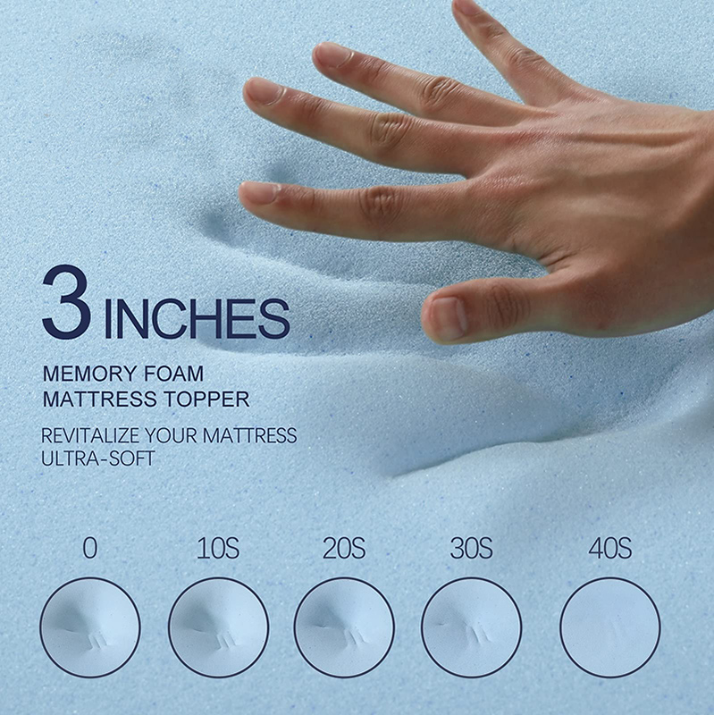 Adorno de espuma viscoelástica de gel refrigerante 