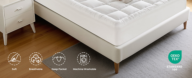 Cooling Breathable Mattress Pad Cooling Breathable Mattress Pad