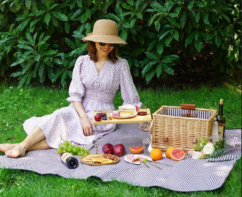 屋外用マルチカラーブランケット