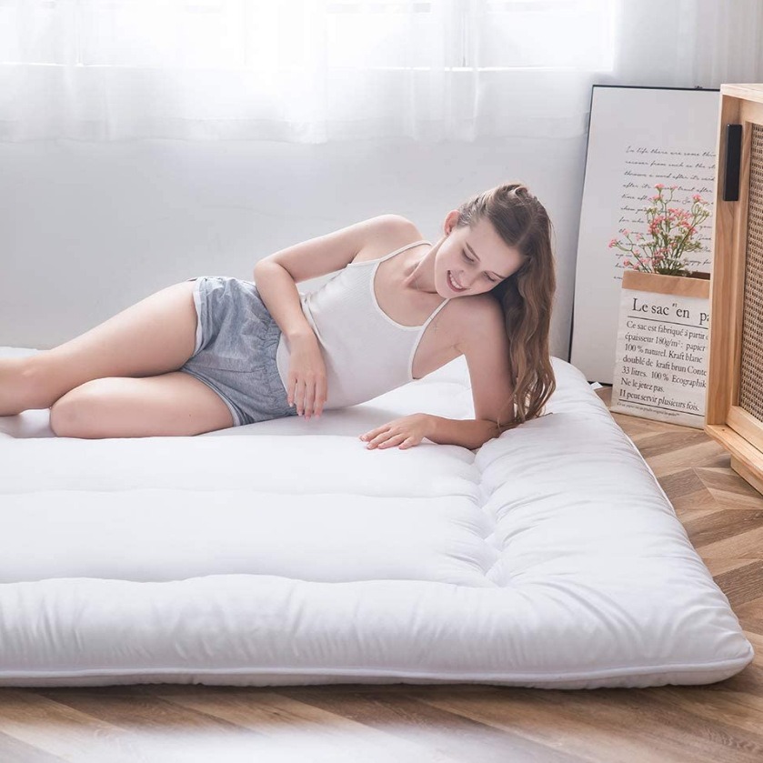 두꺼운 다다미 메모리폼 매트리스