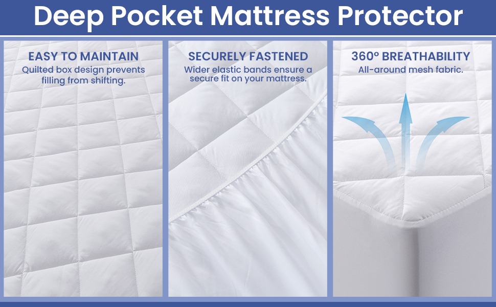 キルティングマットレスプロテクター キルティングマットレスプロテクター