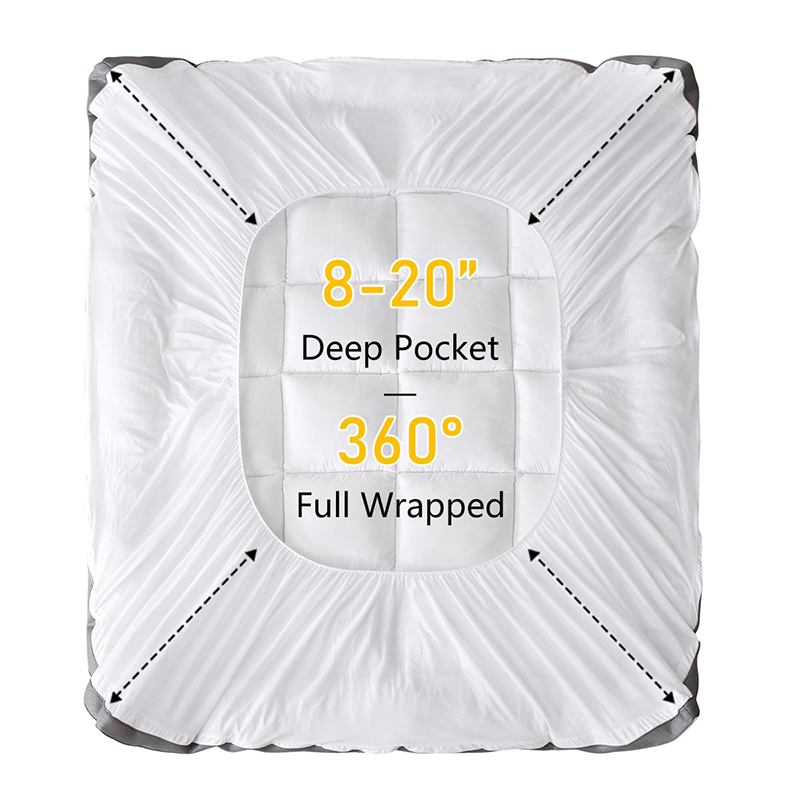 코튼 매트리스 토퍼 