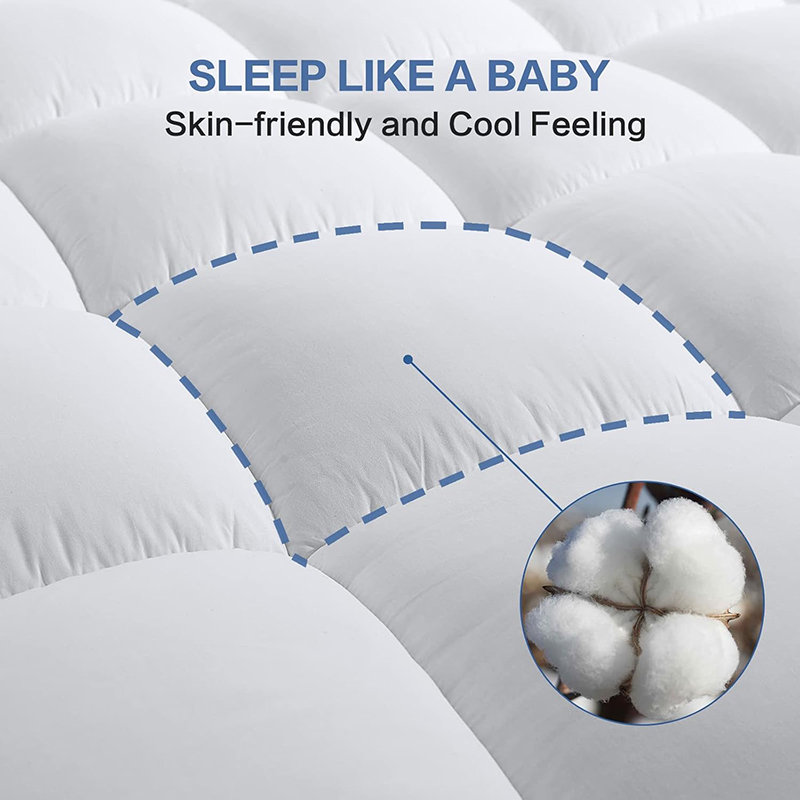 أفخم القطن الفاخر فراش توبر