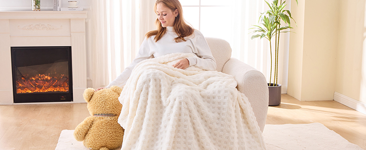 軽量オールシーズンフランネルブランケット