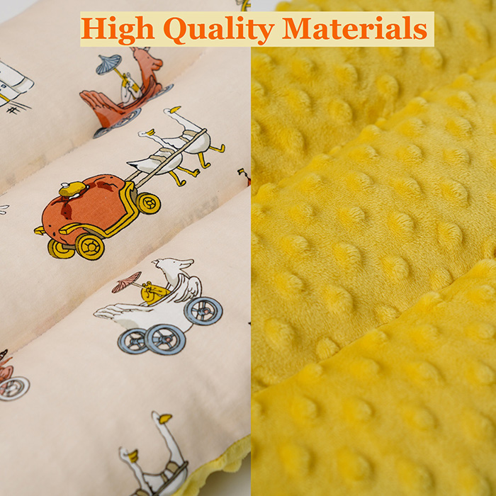 Oreiller pour tout-petits en coton respirant