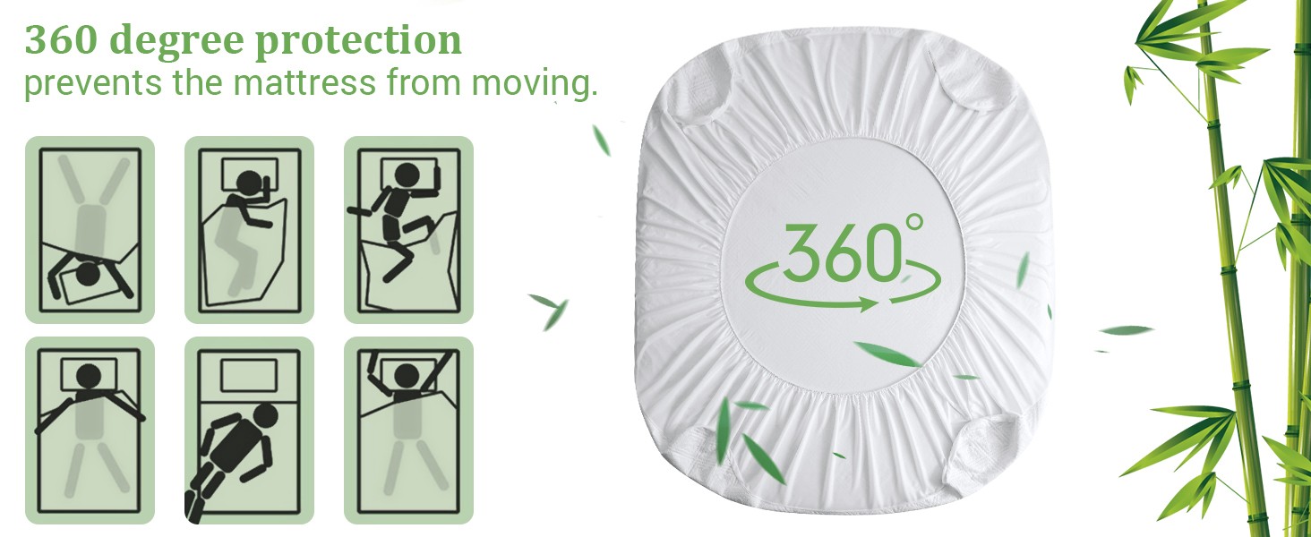 Protección del colchón de 360° Protección del colchón de 360°