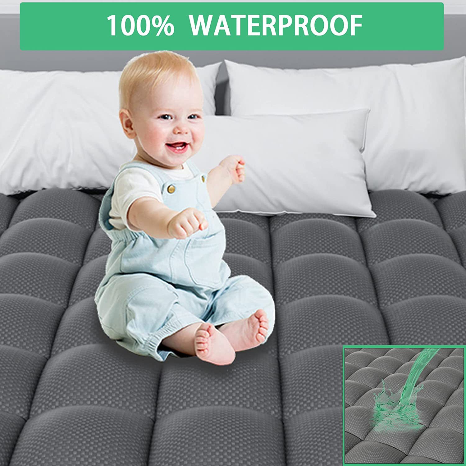 Funda de colchón antiácaros