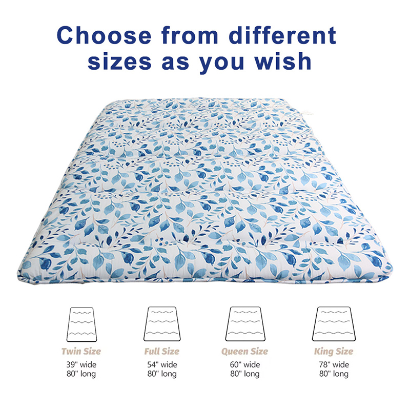 Colchão de chão dobrável japonês